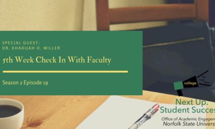 Fall Ahead: Five Week Check in – Faculty Perspective